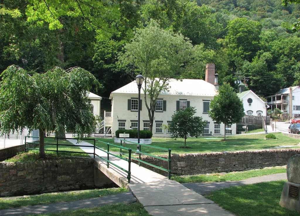 Spa Park at Berkeley Springs State Park, WV