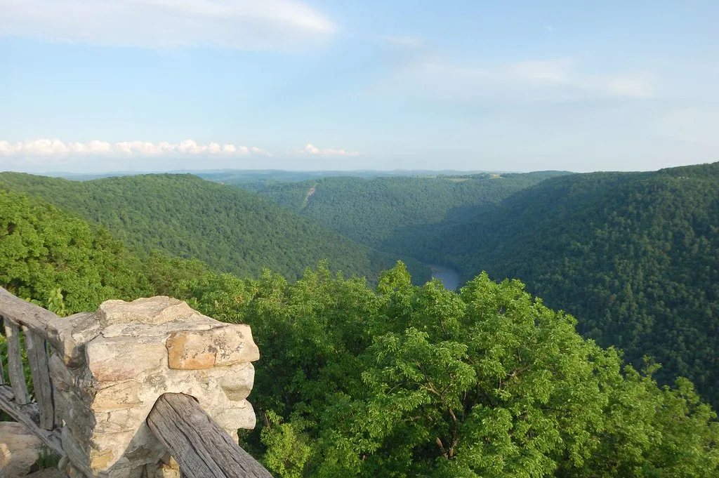 Cooper’s Rock in West Virginia
