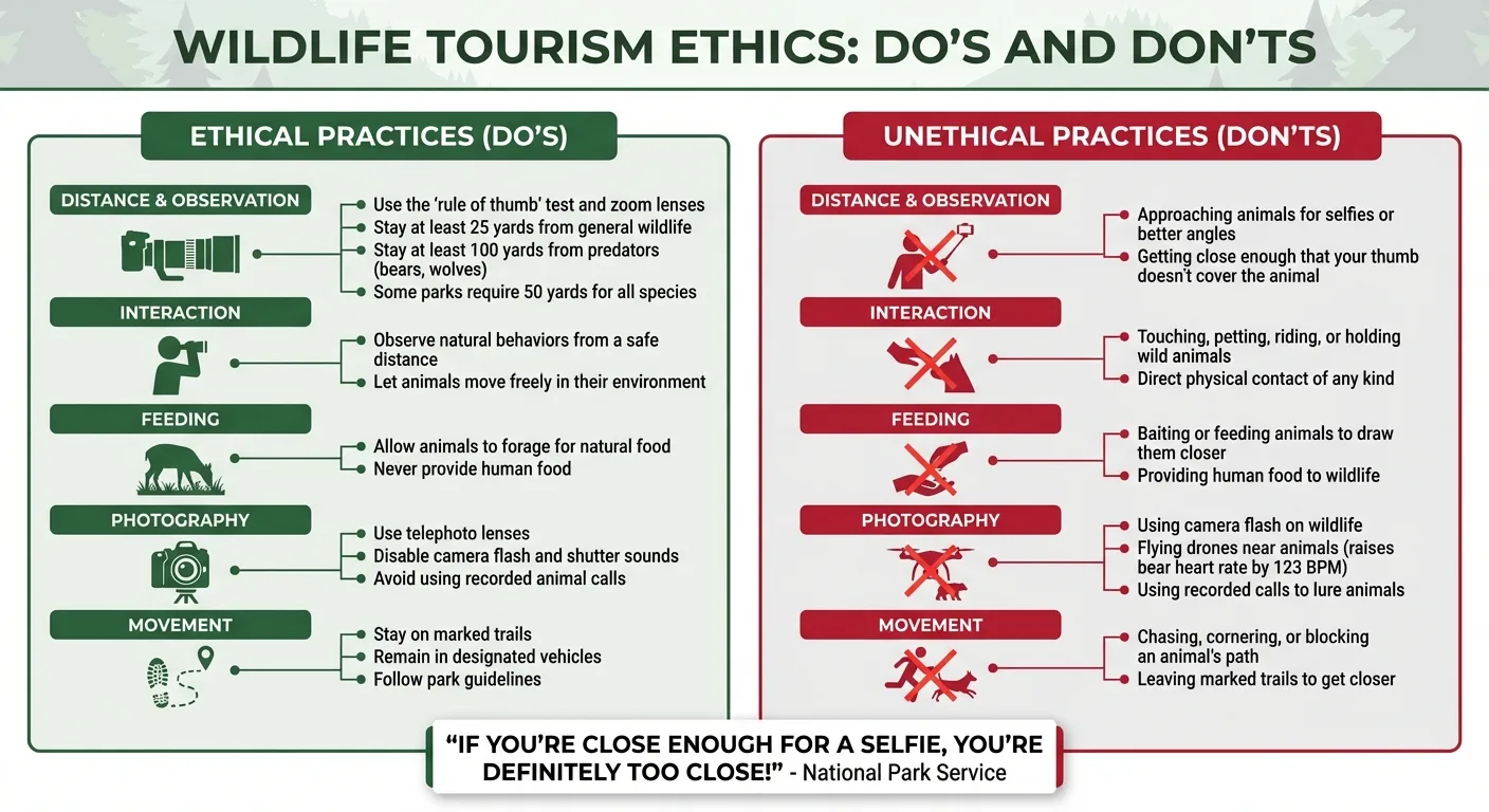 Wildlife Tourism Ethics: Do’s and Don’ts for Responsible Animal Encounters