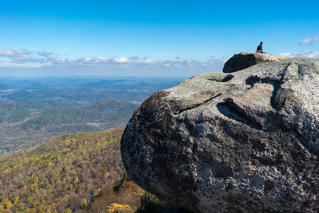 Old Rag hike in Virginia