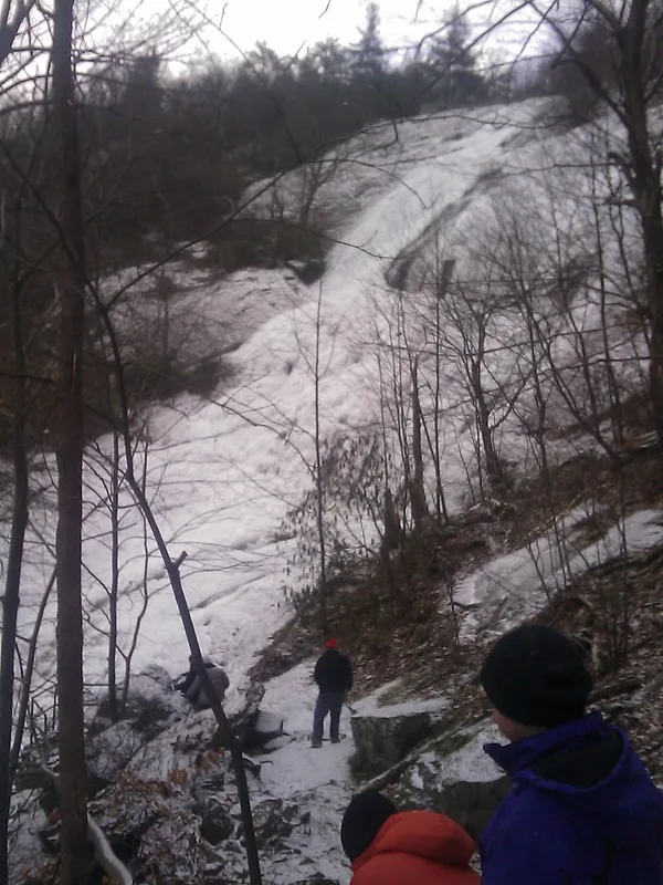 Frozen Crabtree Falls